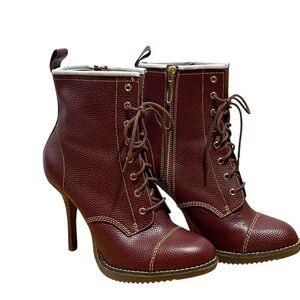 Dr. Martens Women's Maroon Aubrecia Boot Size 6